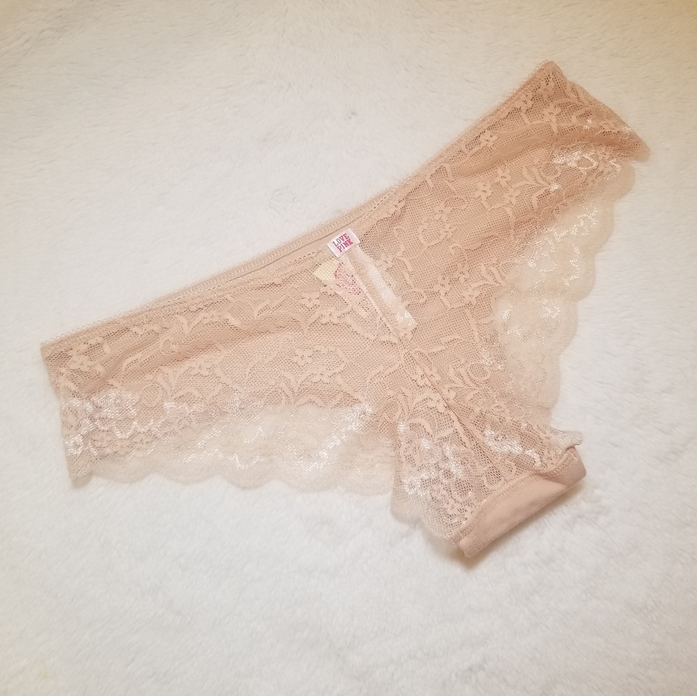 Victoria's Secret PINK Vintage Low Rise Hipster Lace Back Panty NWT Y2K - Picture 6 of 9